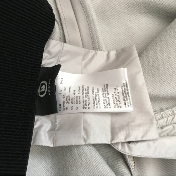 Bogner Elaine Tech Ski Pants 2018 light grey size 12 EU42 - Picture 5 of 8